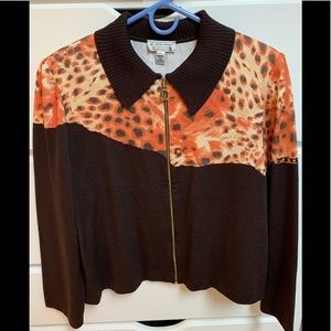 St. John Sport Embellished Sweater